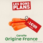 Promo Carotte à 1,69 € dans le catalogue So.bio à Paris