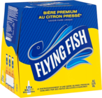 BIÈRE BLONDE AU CITRON PRESSÉ FLYING FISH - FLYING FISH en promo chez Auchan Hypermarché Saint-Cloud à 9,17 €