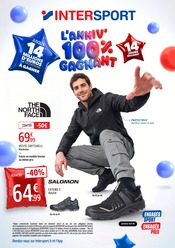 Promos Chaussures dans le catalogue "L'ANNIV 100% GAGNANT" de Intersport Chaussures en promo dans le catalogue Intersport à la page 1