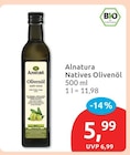 Natives Olivenöl von Alnatura im aktuellen budni Prospekt