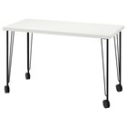 Schreibtisch weiß/schwarz im Angebot bei IKEA in Chemnitz Schreibtisch weiß/schwarz Angebote von LAGKAPTEN / KRILLE bei IKEA Chemnitz für 71,99 €
