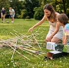 Jeu mikado géant à 4,99 € dans le catalogue B&M