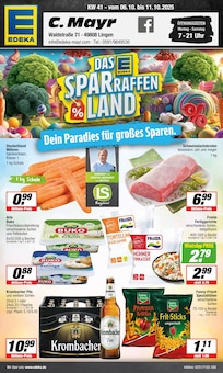 Aktueller EDEKA Prospekt "Aktuelle Angebote" Seite 1 von 19 Seiten für Bawinkel