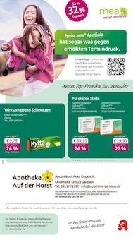 Aktueller mea - meine apotheke Prospekt "Unsere September-Angebote" Aktueller mea - meine apotheke Prospekt