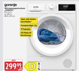 Wärmepumpentrockner „DHNE72“ Angebote von gorenje bei Marktkauf Heilbronn für 299,99 €