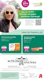 mea - meine apotheke Prospekt für Minden mit 4 Seiten mea - meine apotheke Prospekt für Minden: "Unsere Juli-Angebote", 4 Seiten, 01.07.2025 - 31.07.2025
