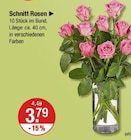 Schnitt Rosen von  im aktuellen V-Markt Prospekt für 3,79 €