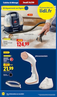 Promotion Ménagère dans le prospectus Lidl, valable du 24/09/2026 au 30/09/2026 Promo Ménagère dans le catalogue Lidl du moment à la page 6