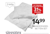 Mikrofaser-Betten-Set „Sahra“ von Sleeptex für 14,99 € bei XXXLutz Möbelhäuser im Angebot Mikrofaser-Betten-Set „Sahra“ von Sleeptex im aktuellen XXXLutz Möbelhäuser Prospekt