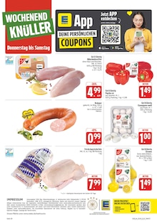 Hähnchen im aktuellen EDEKA Prospekt (Fürth) Hähnchen im EDEKA Prospekt "Wir lieben Lebensmittel!" mit 40 Seiten (Fürth)