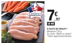 Promo 6 filets de poulet à 7,97 € dans le catalogue E.Leclerc à Josselin