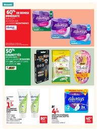 Prix et réduction Always dans le prospectus Auchan Hypermarché en cours Offre Always dans le catalogue Auchan Hypermarché du moment à la page 66