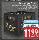 Pilsner im Angebot bei E center in Herne Pilsner Angebote von Radeberger bei E center Herne für 11,99 €