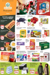 GLOBUS Supermarkt Prospekt der aktuellen Woche mit 32 Seiten, gültig von 27.10.2025 bis 01.11.2025, in Kirchberg i.Wald und Umgebung Aktueller GLOBUS Supermarkt Prospekt in Kirchberg i.Wald und Umgebung, "Aktuelle Angebote" mit 32 Seiten, 27.10.2025 - 01.11.2025