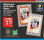 Offizielle Stadion Bratwurst (orange packaging) Angebote von EDEKA Herzstücke bei Marktkauf Görlitz für 3,33 €