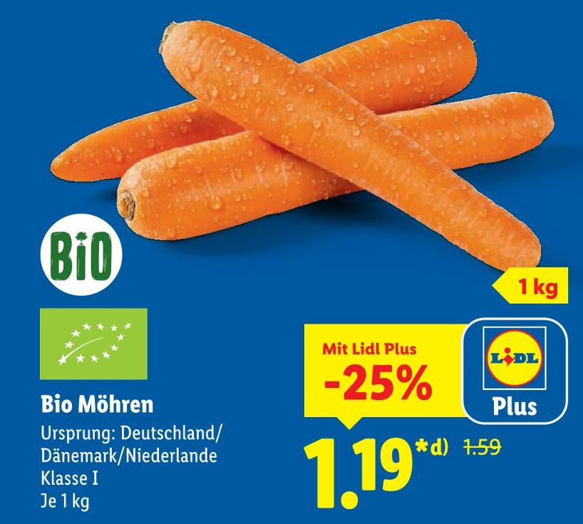 Bio Möhren