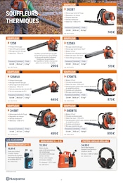 D'autres offres dans le catalogue "OFFRES EXCLUSIVES ET NOUVEAUTÉS AUTOMNE 2025" de Husqvarna D'autres offres dans le catalogue "OFFRES EXCLUSIVES ET NOUVEAUTÉS AUTOMNE 2025" de Husqvarna à la page 10