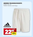 Herren Trainingsshorts im Angebot bei E center in Mannheim Herren Trainingsshorts Angebote von Adidas bei E center Mannheim für 22,99 €