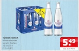 Mineralwasser Angebote von TÖNISSTEINER bei Getränke Ellerkamp Bocholt für 5,49 €