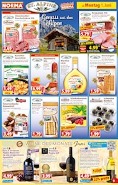Wurst im Norma Prospekt Mehr fürs Geld auf S. 9