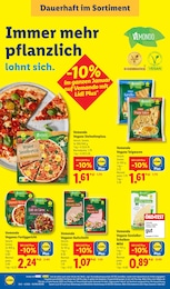 Vegan Angebot im aktuellen Lidl Prospekt auf Seite 18