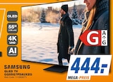 QLED TV GQ55Q7F5AUXZG Angebote von Samsung bei expert Saalfeld für 444,00 €