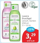 Pflegedusche Verwöhnend im budni Prospekt Pflegedusche Verwöhnend von Lavera im aktuellen budni Prospekt für 3,29 €