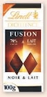 Chocolat Excellence Fusion - FUSION LINDT en promo chez Super U Arles à 2,30 €