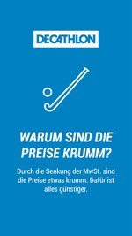DECATHLON Prospekt für Dortmund mit 1 Seiten DECATHLON Prospekt für Dortmund: "Warum sind die Preise krumm?", 1 Seiten, 02.07.2020 - 12.07.2020