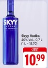 Aktuelles Skyy Vodka Angebot bei E center in Ulm ab 10,99 €