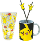 Set cadeau mug 2 pailles et un verre - POKÉMON dans le catalogue JouéClub