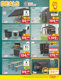 Akku Rasenmäher Angebot & Preis im aktuellen Netto Marken-Discount Prospekt Akku Rasenmäher Angebot im aktuellen Netto Marken-Discount Prospekt auf Seite 31