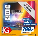 OLED-TV 480LED809 im Angebot bei expert in Koblenz OLED-TV 480LED809 Angebote von PHILIPS bei expert Koblenz für 799,00 €