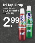 Sirup im Angebot bei TOP Getränke in Mönchengladbach Sirup Angebote von Tri Top bei TOP Getränke Mönchengladbach für 2,99 €