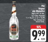 Original oder Alkoholfrei im Angebot bei EDEKA in Plauen Original oder Alkoholfrei Angebote von Pitú bei EDEKA Plauen für 9,99 €