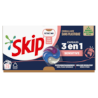 Lessive en capsules 3 en 1 - SKIP en promo chez Carrefour Drancy à 6,83 €