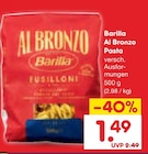 Al Bronzo Pasta im Angebot bei Netto Marken-Discount in Pirna Al Bronzo Pasta Angebote von Barilla bei Netto Marken-Discount Pirna für 1,49 €