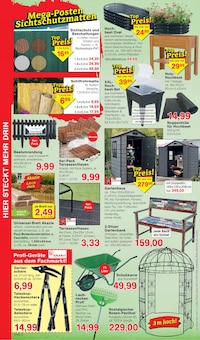 Gartenmöbel im aktuellen Jawoll Prospekt (Salzgitter) Gartenmöbel im Jawoll Prospekt "Sonderposten-Märkte" mit 12 Seiten (Salzgitter)
