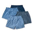 4 Flanell-Boxershorts für 24,99 € bei Tchibo im Supermarkt im Angebot 4 Flanell-Boxershorts im aktuellen Tchibo im Supermarkt Prospekt