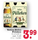 Helles Pülleken im Angebot bei E center in Heidelberg Helles Pülleken Angebote von Veltins bei E center Heidelberg für 3,99 €