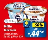 Milchreis von Müller im aktuellen Lidl Prospekt