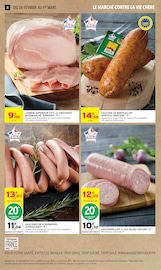 Saucisse Angebote im Prospekt "-60% DE REMISE IMMÉDIATE SUR LE 2ÈME" von Intermarché Hyper auf Seite 8