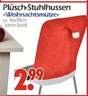 Plüsch-Stuhlhussen »Weihnachtsmütze« Angebote bei Wreesmann Cottbus für 2,99 €