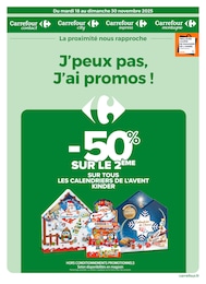 Prospectus Supermarchés de Carrefour Proximité à Plouguerneau: "J’peux pas, J’ai promos !", 20 pages, 18/11/2025 - 30/11/2025