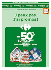 Prospectus Supermarchés Carrefour Proximité en cours à Saint-Cère et alentours, "J’peux pas, J’ai promos !", 20 pages, 18/11/2025 - 30/11/2025 Catalogue Supermarchés Carrefour Proximité en cours à Saint-Cère et alentours, "J’peux pas, J’ai promos !", 20 pages, 18/11/2025 - 30/11/2025