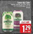 Apple Classic Refreshing Cider Angebote von Somersby bei E center Erkelenz für 1,29 €