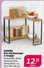 Eck-Küchenregal 2-etagig von KESPER im aktuellen Netto mit dem Scottie Prospekt