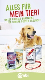 Aktueller combi Prospekt mit Hundefutter, "ALLES FÜR MEIN TIER!", Seite 1