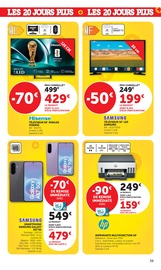 Promos Smartphone dans le catalogue "LES 20 JOURS PLUS" de Hyper U Smartphone en promo dans le catalogue Hyper U à la page 39