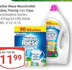 Waschmittel im Angebot bei GLOBUS in Viersen Waschmittel Angebote von Weißer Riese bei GLOBUS Viersen für 11,99 €